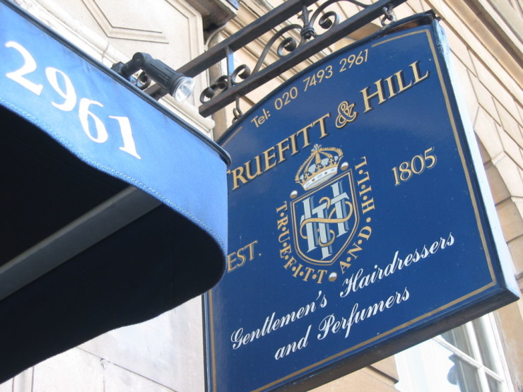 Trufitt and Hill is an institution in St. James's, London